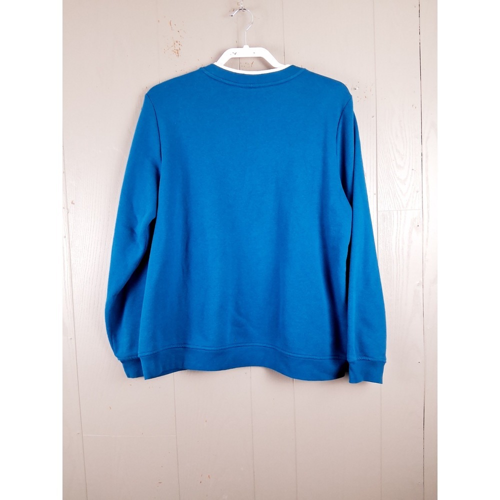 Vintage Breckenridge Sweatshirt Womens L Embroidery Floral Birds Granny Cottage‎ - Picture 3 of 10